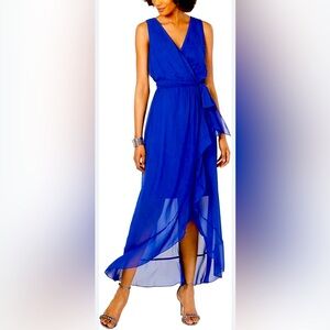 SLNY blue dress, size 4